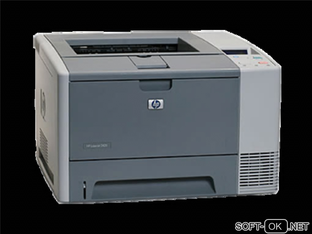 Screenshot №1 "HP LaserJet 2420 Printer drivers"