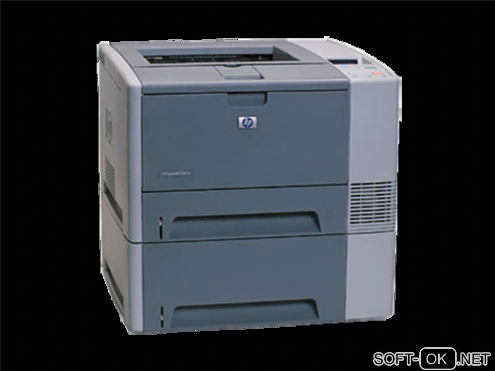 Screenshot №1 "HP LaserJet 2430tn Printer drivers"