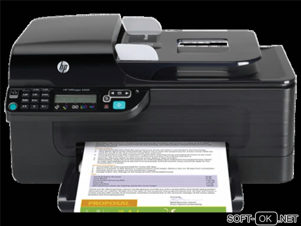 Screenshot №1 "HP Officejet 4500 All-in-One Printer drivers"