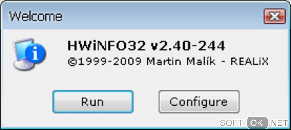 Screenshot №2 "HWiNFO32 Portable"