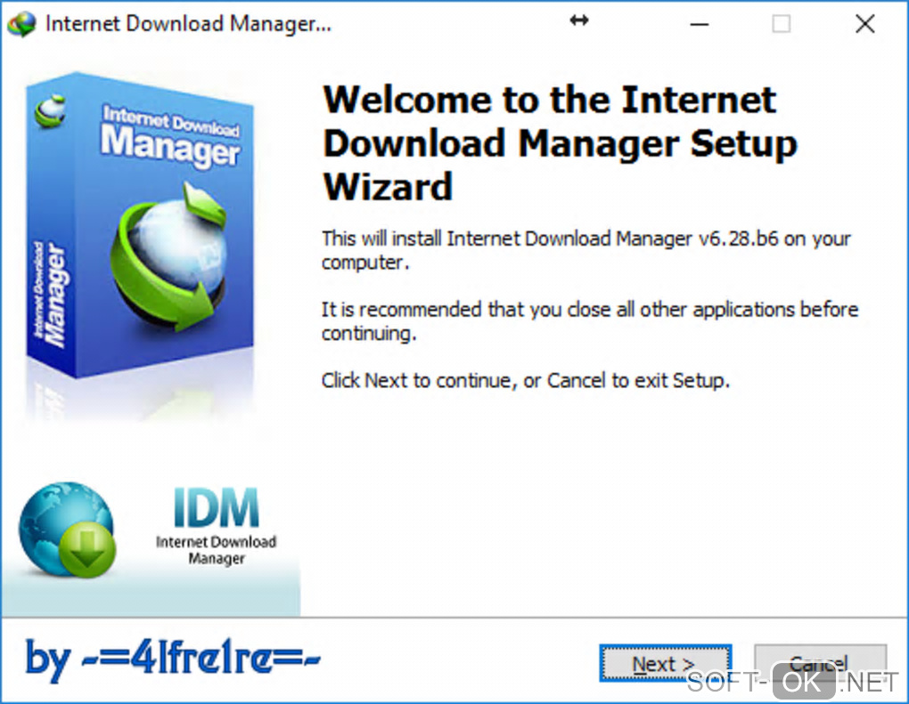 Screenshot №1 "Internet Download Manager"