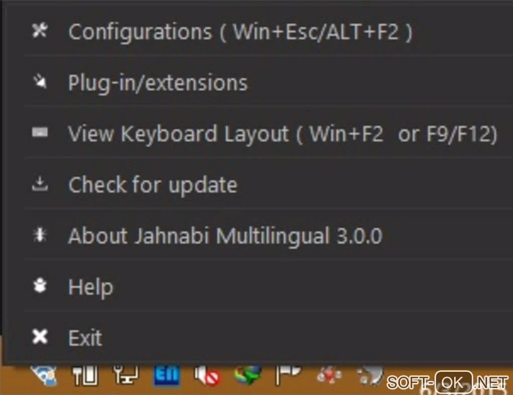 Screenshot №1 "Jahnabi Multilingual Input Tool"