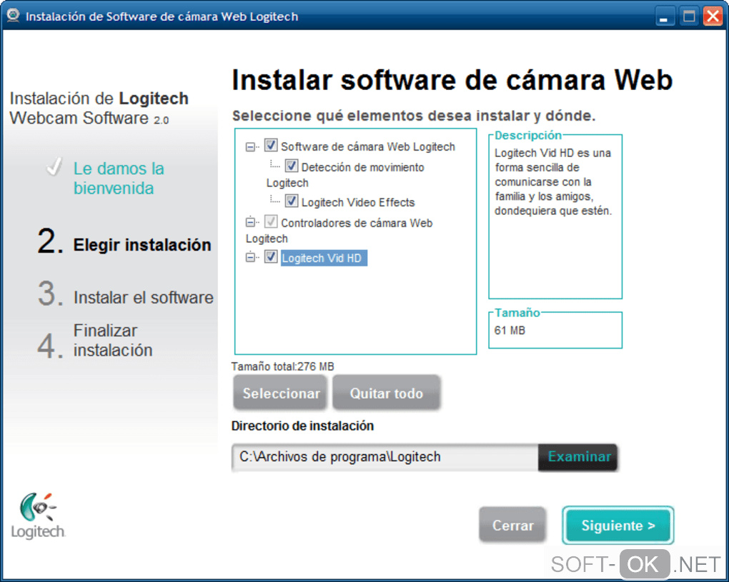 Screenshot №2 "Logitech HD Webcam Software"