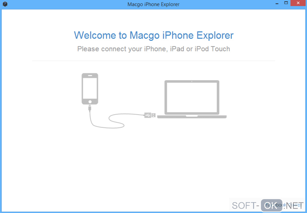 Screenshot №1 "Macgo Free iPhone Explorer"