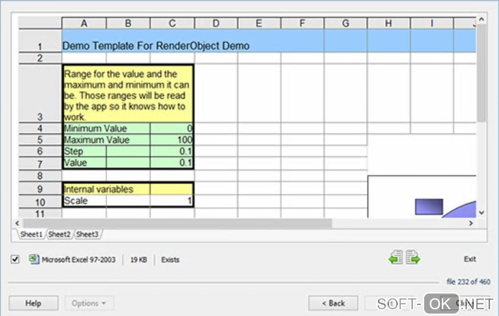 Screenshot №2 "Magic Excel Recovery"