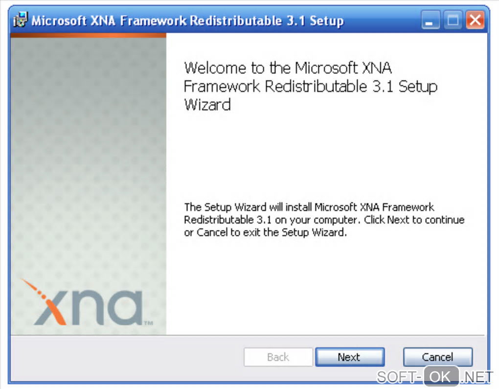 Screenshot №1 "Microsoft XNA Framework"