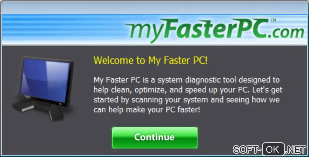 The appearance "My Faster PC"