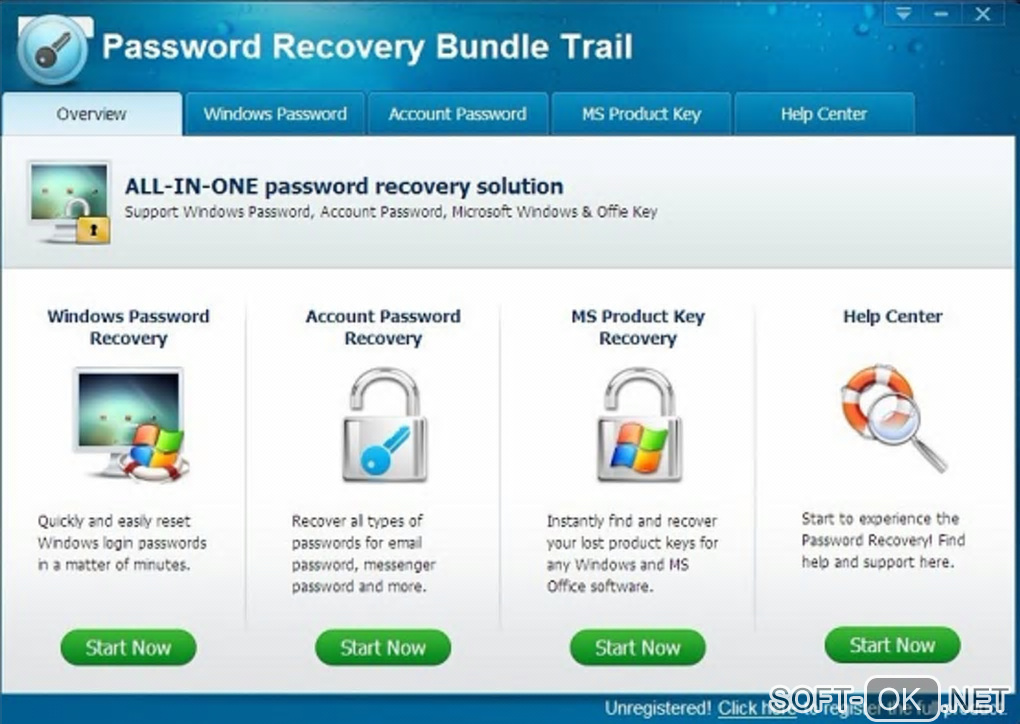 Screenshot №1 "Password Recovery Bundle"