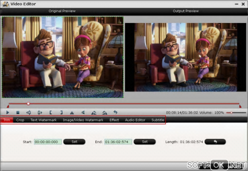 Screenshot №2 "Pavtube HD Video Converter"