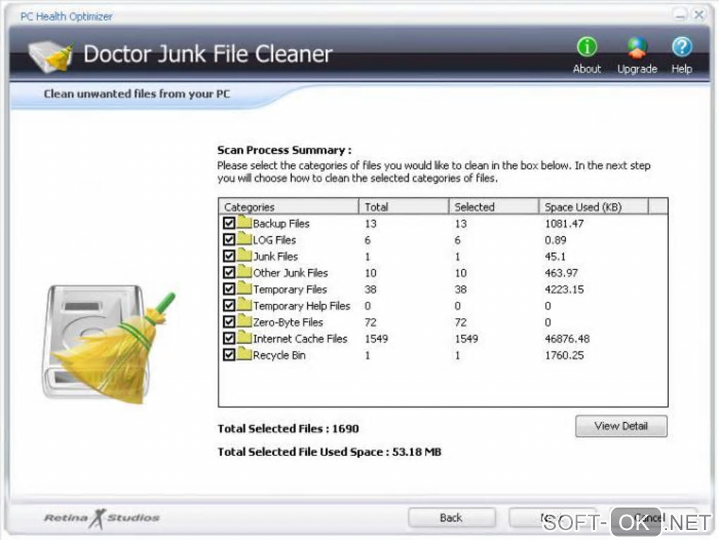 Screenshot №1 "PC Health Optimizer"
