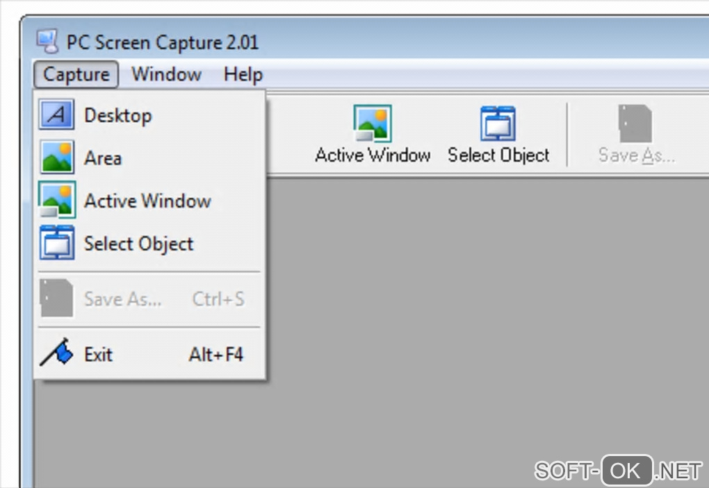 The appearance "PC Screen Capture"