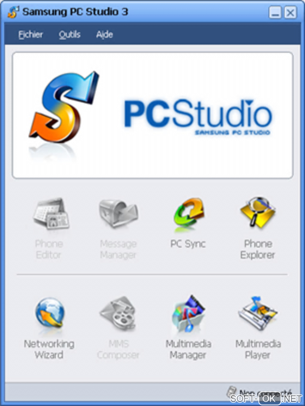 Screenshot №1 "Samsung PC Studio"