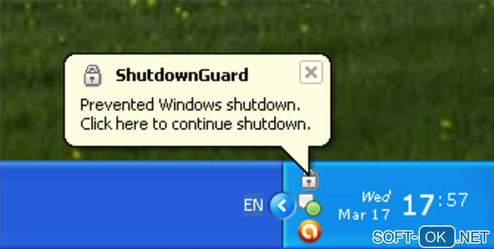 Screenshot №1 "ShutdownGuard"