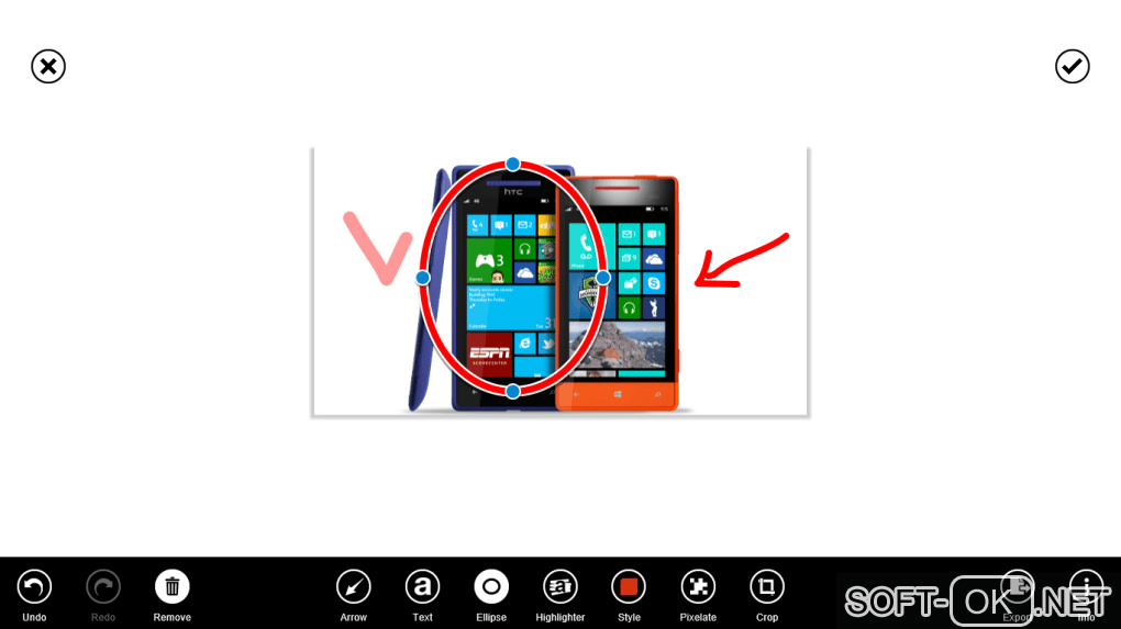 Screenshot №1 "Skitch for Windows 10"