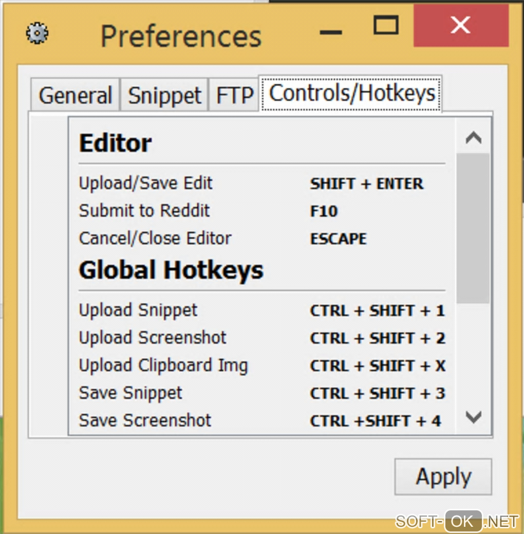The appearance "Snipping Tool++"