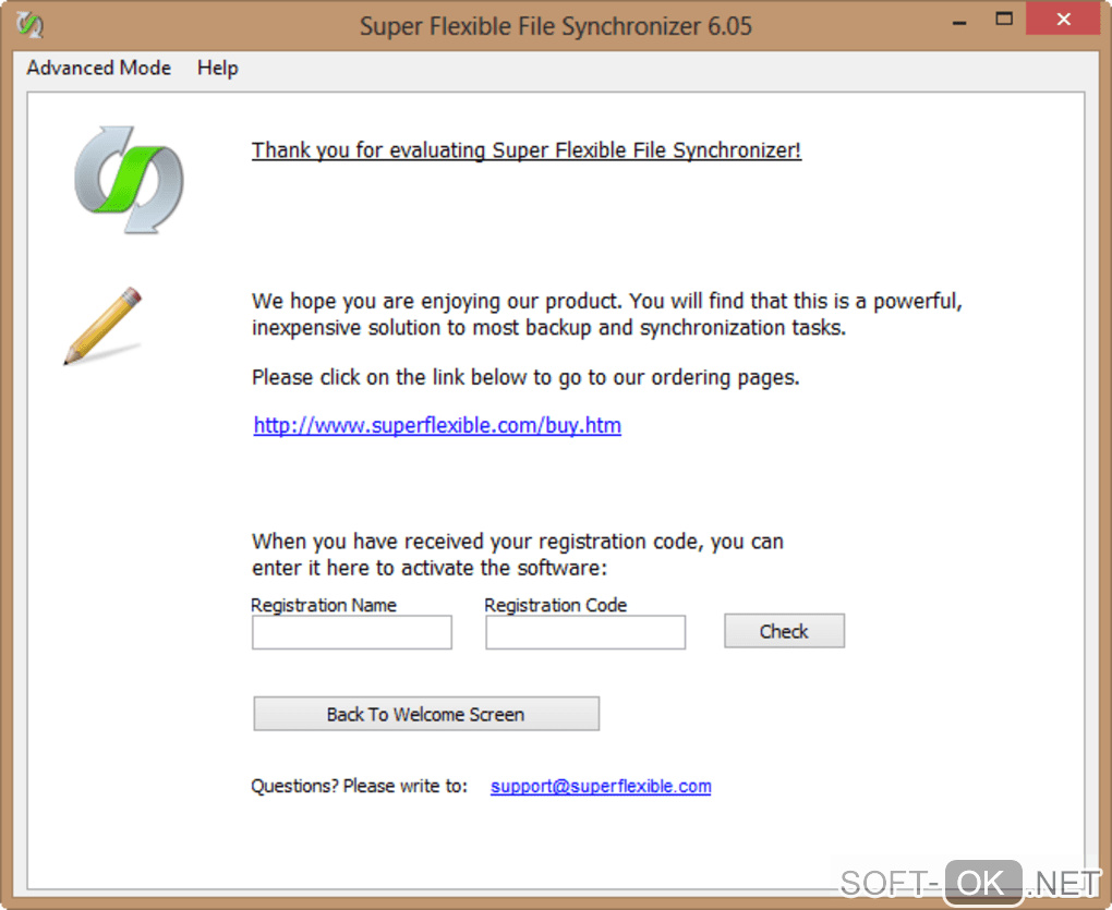 Screenshot №2 "Super Flexible File Synchronizer"
