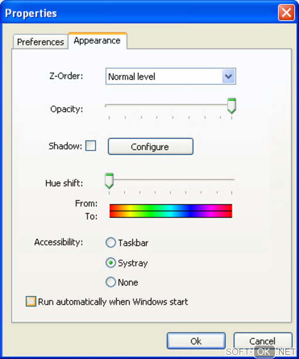 The appearance "Thoosje Windows 7 Sidebar"