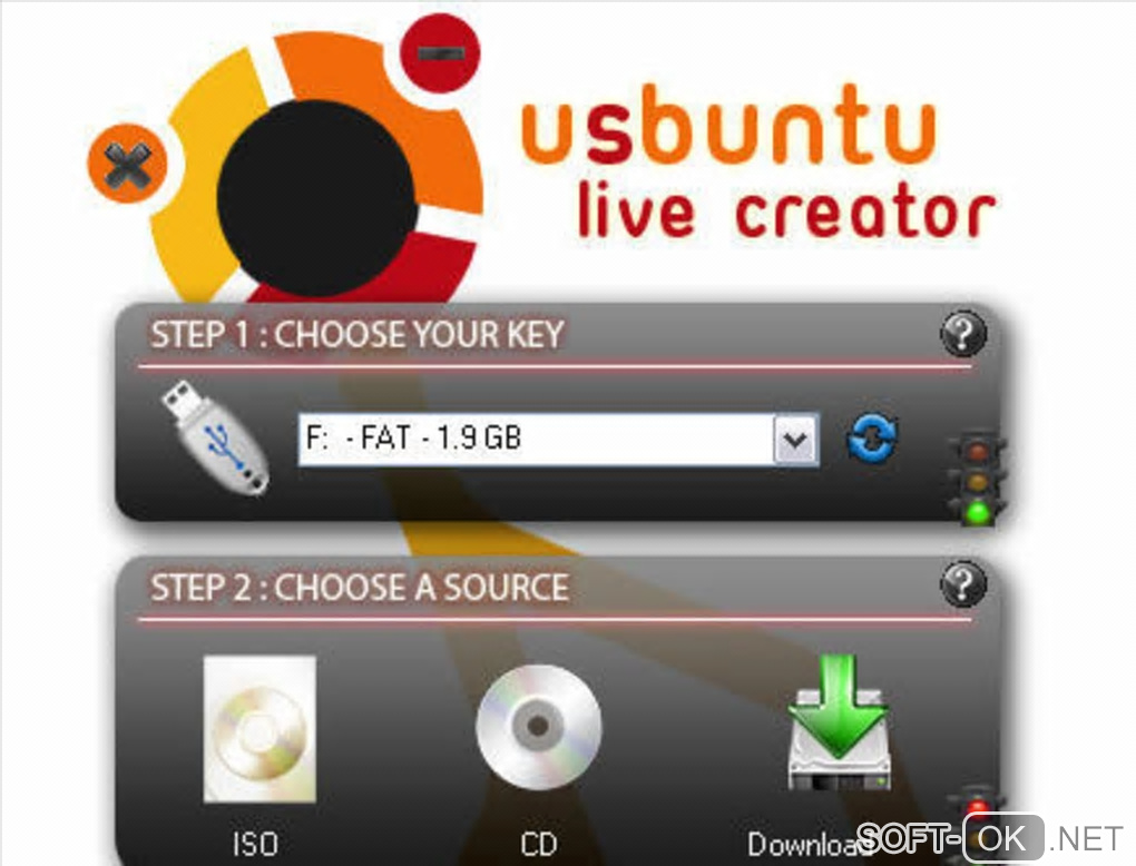 Screenshot №1 "uSbuntu Live Creator"