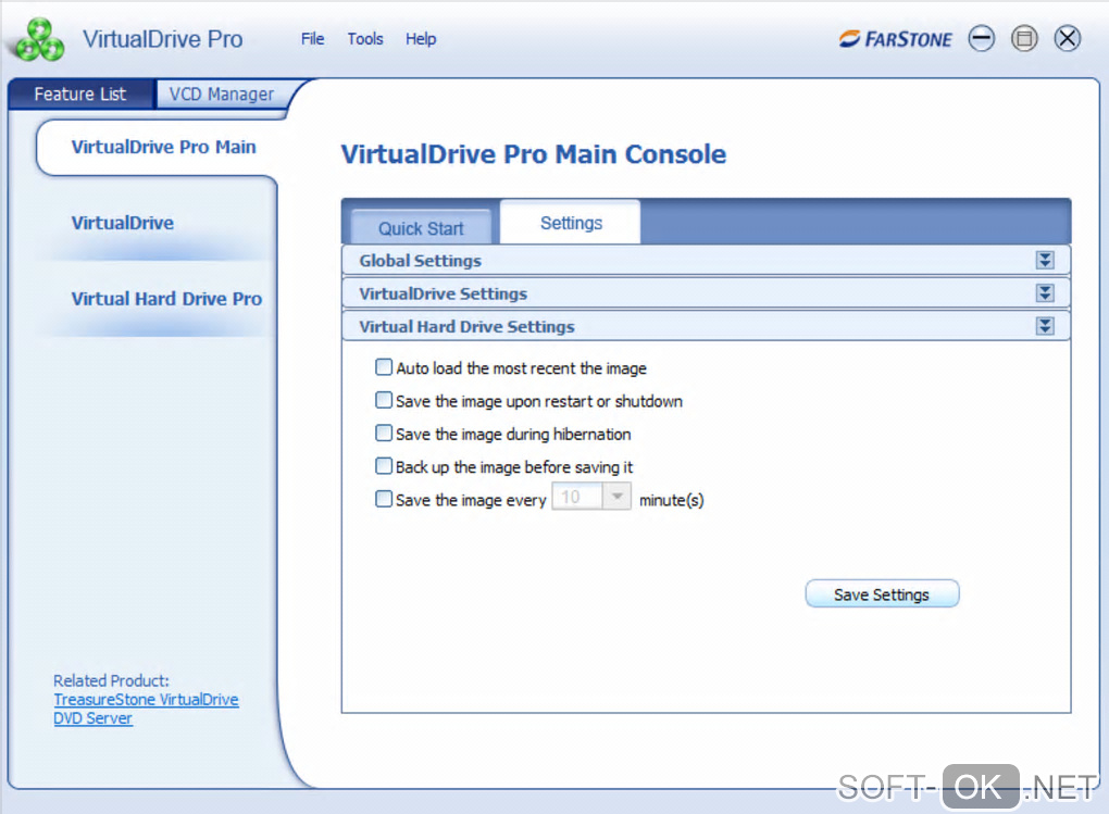The appearance "VirtualDrive"