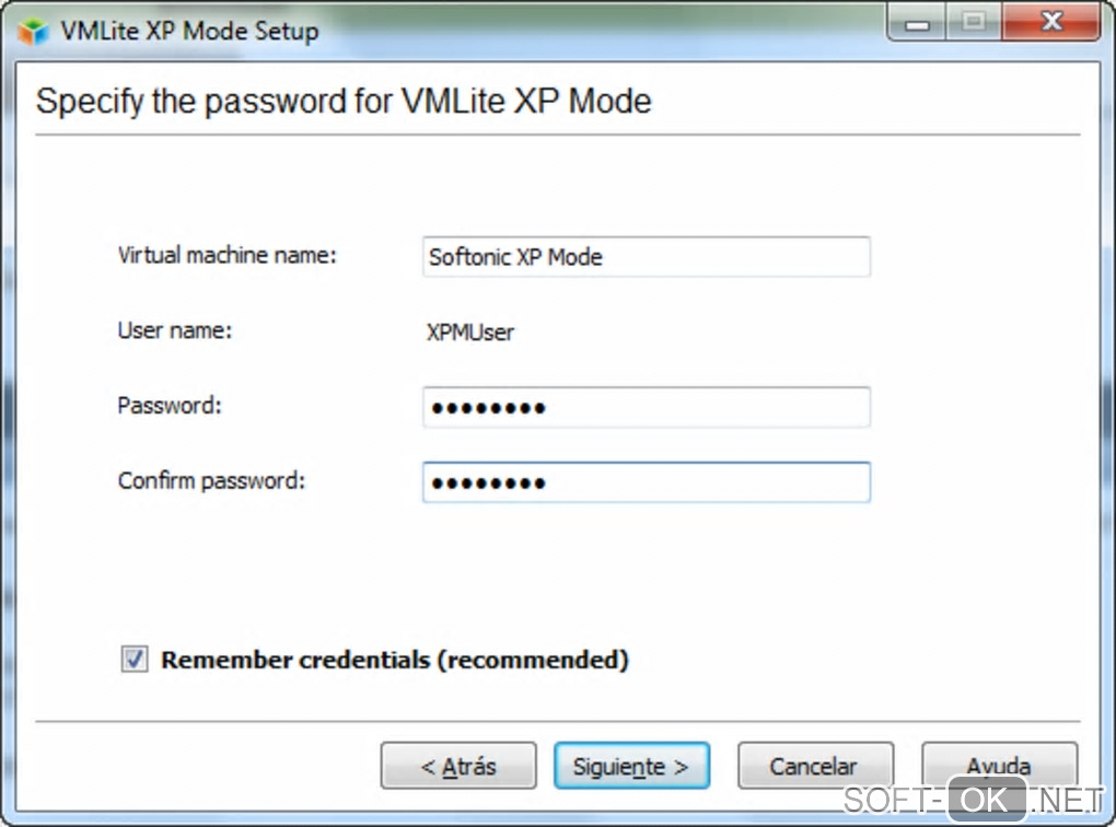 Screenshot №2 "VMLite XP Mode"