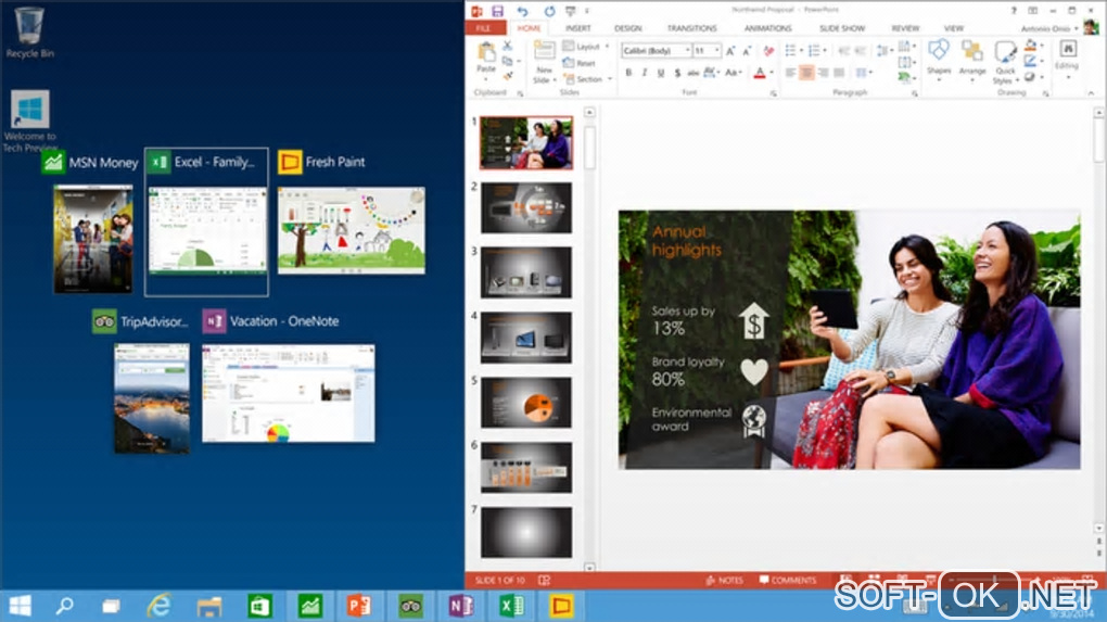 Screenshot №1 "Windows 10 ISO Tool"