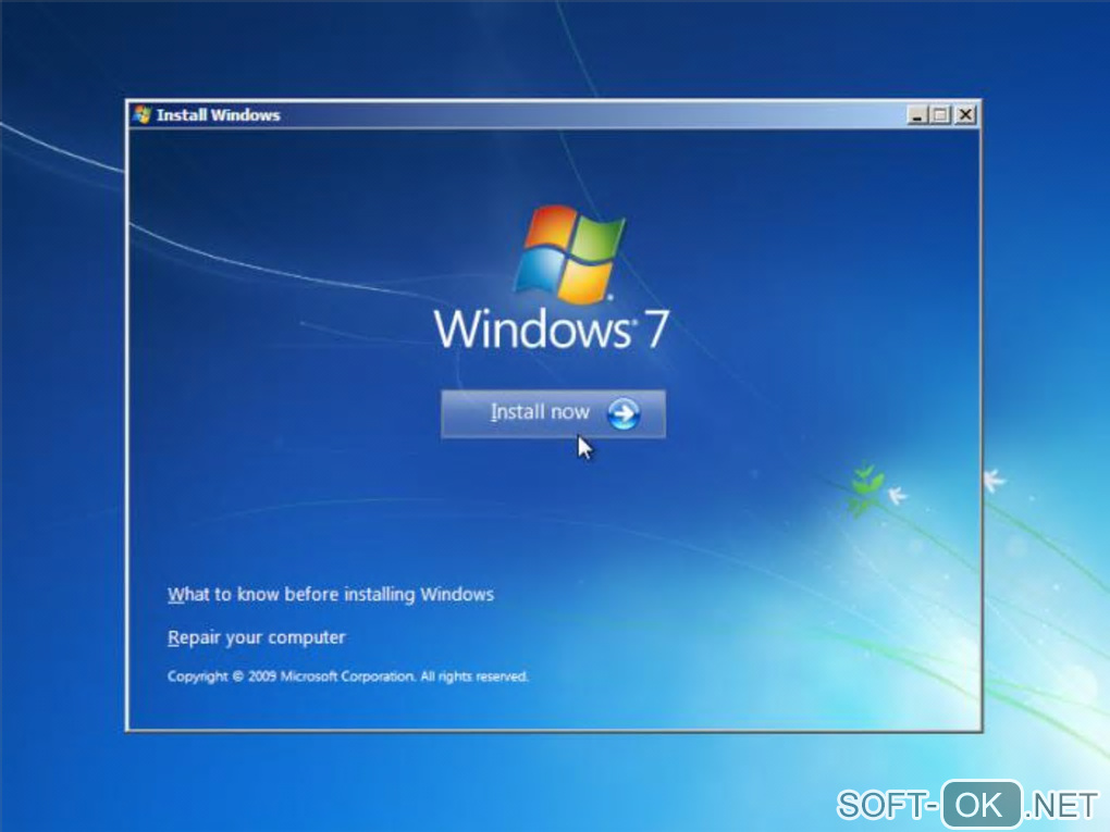 The appearance "Windows 7 Enterprise"