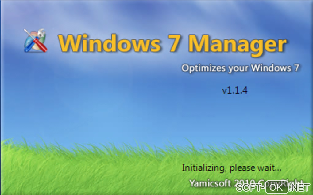 The appearance "Windows 7 Manager"