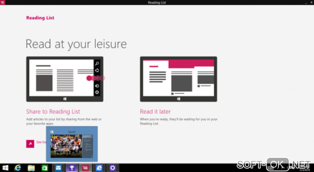 Screenshot №2 "Windows 8.1 Update 1"