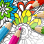 Adult Coloring Book With Multiple Templates & Colors